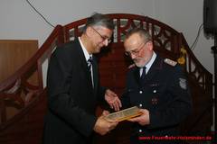 Verleihung der Bezeichnung Ehrenortsbrandmeister für Friedrich Ahlbrecht