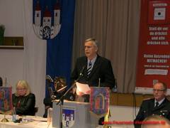 Bürgermeister Jürgen Daul lobte den Brandschutzbedarfsplan als genaue, objektive Lagebeurteilung