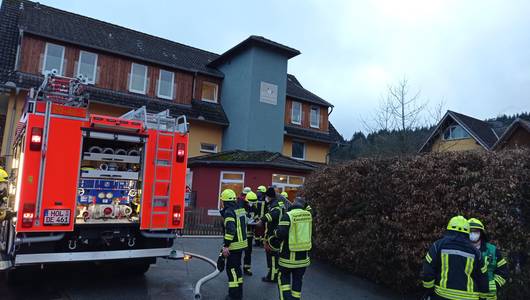 Feuer im Altenheim in Neuhaus (08.02.2022)