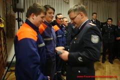 Übernahme junger Kameraden aus der Jugendfeuerwehr